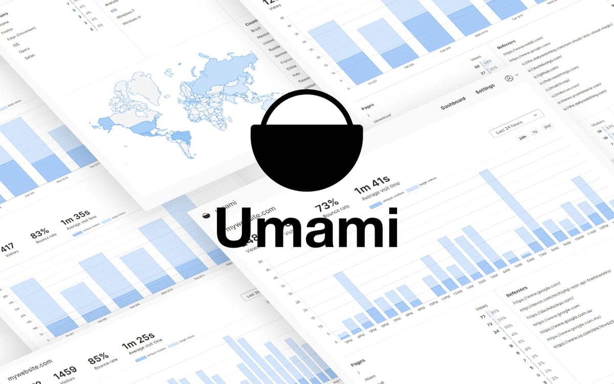 Umami, Right After Google Analytics Suddenly Terminated My Account